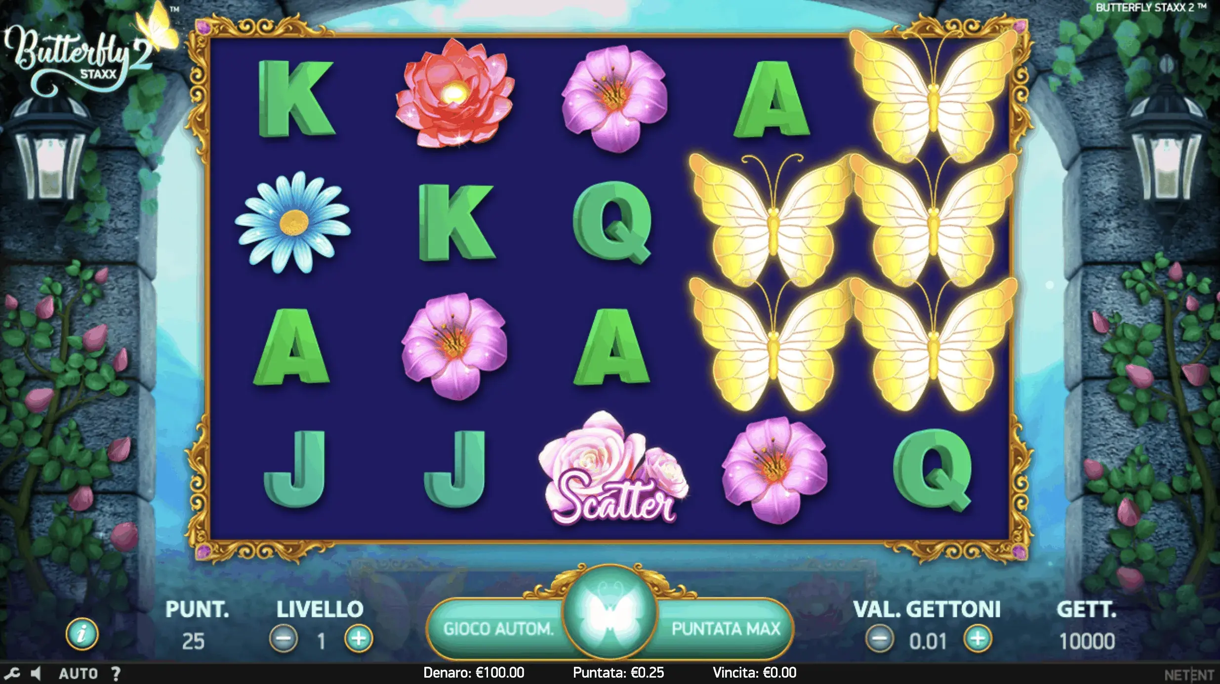 Butterfly Staxx 2 giri gratis casino slot